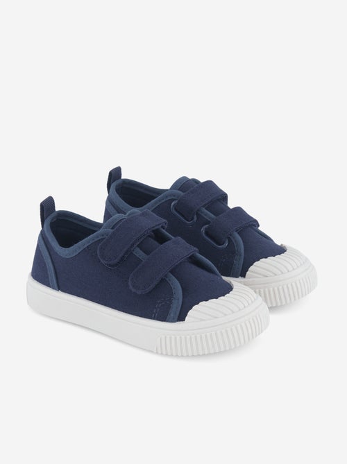 Canvas-Sneakers mit Klettverschluss - Kiabi Canvas-Sneakers mit Klettverschluss - Kiabi