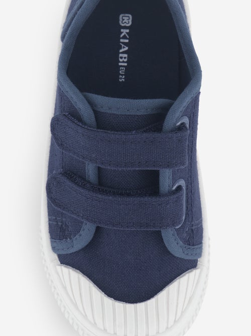Canvas-Sneakers mit Klettverschluss - Kiabi Canvas-Sneakers mit Klettverschluss - Kiabi