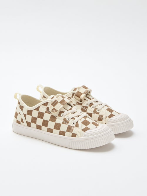 Canvas-Sneakers mit Klettverschluss - Kiabi Canvas-Sneakers mit Klettverschluss - Kiabi