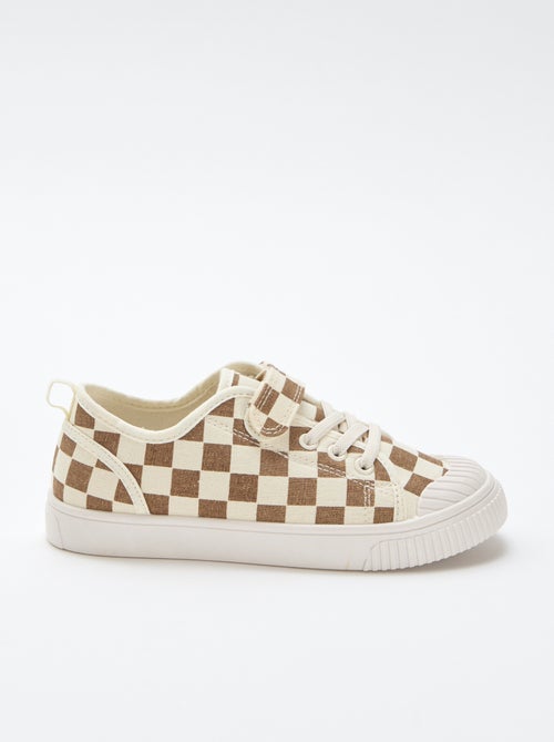 Canvas-Sneakers mit Klettverschluss - Kiabi Canvas-Sneakers mit Klettverschluss - Kiabi