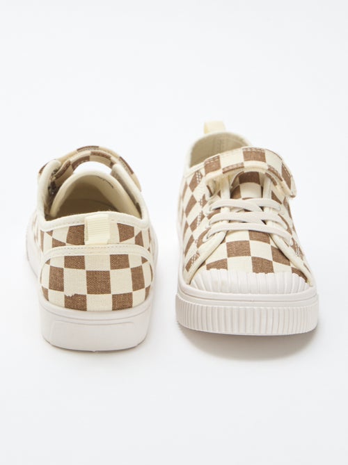 Canvas-Sneakers mit Klettverschluss - Kiabi Canvas-Sneakers mit Klettverschluss - Kiabi