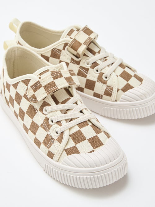 Canvas-Sneakers mit Klettverschluss - Kiabi Canvas-Sneakers mit Klettverschluss - Kiabi
