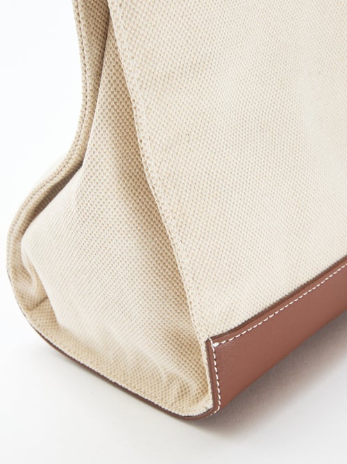 Canvas Tote Bag - Kiabi