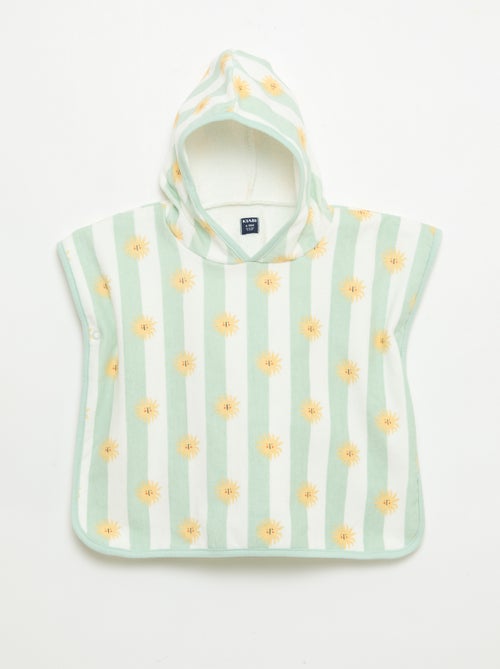 Cape de bain avec capuche - Kiabi