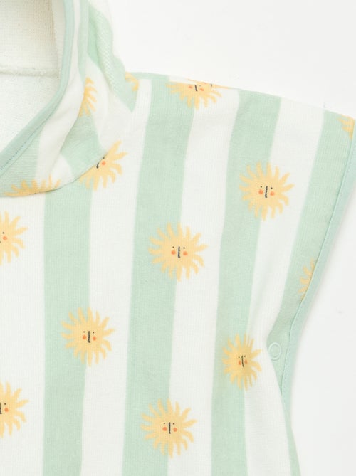 Cape de bain avec capuche - Kiabi