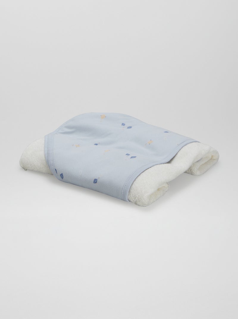 Cape de bain Bleu - Kiabi