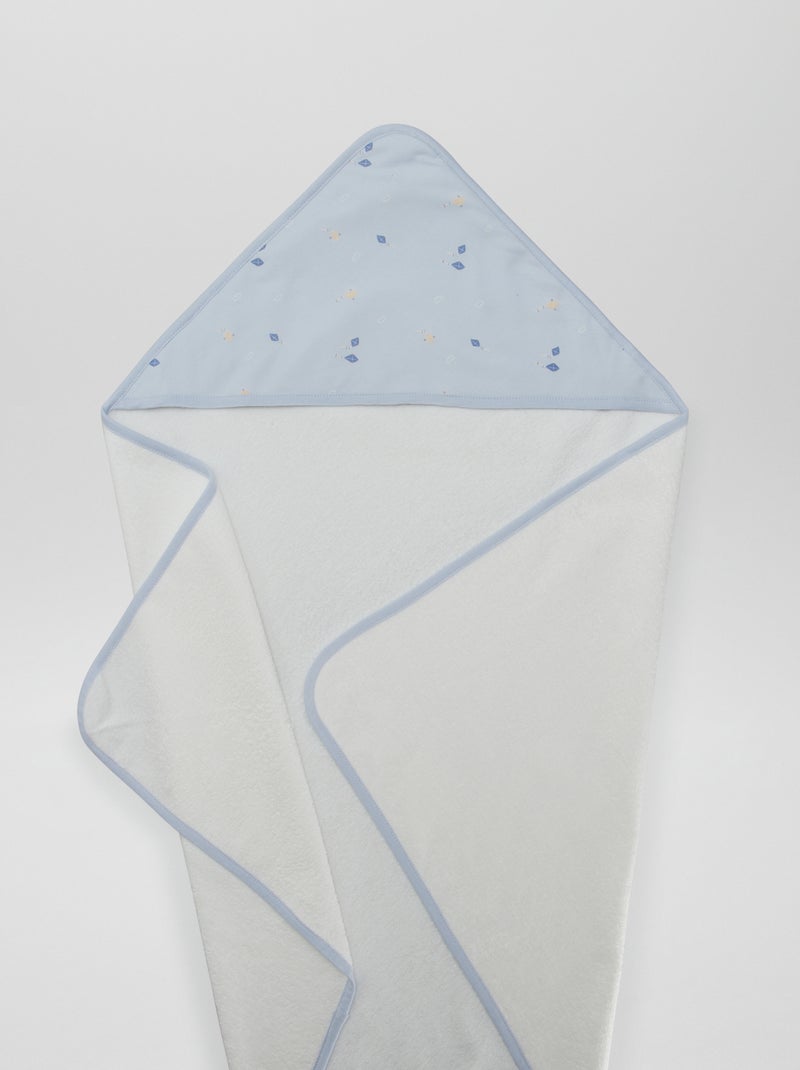 Cape de bain Bleu - Kiabi