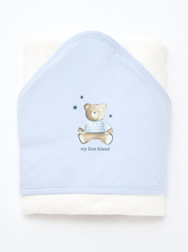 Cape de bain dino Bleu - Kiabi