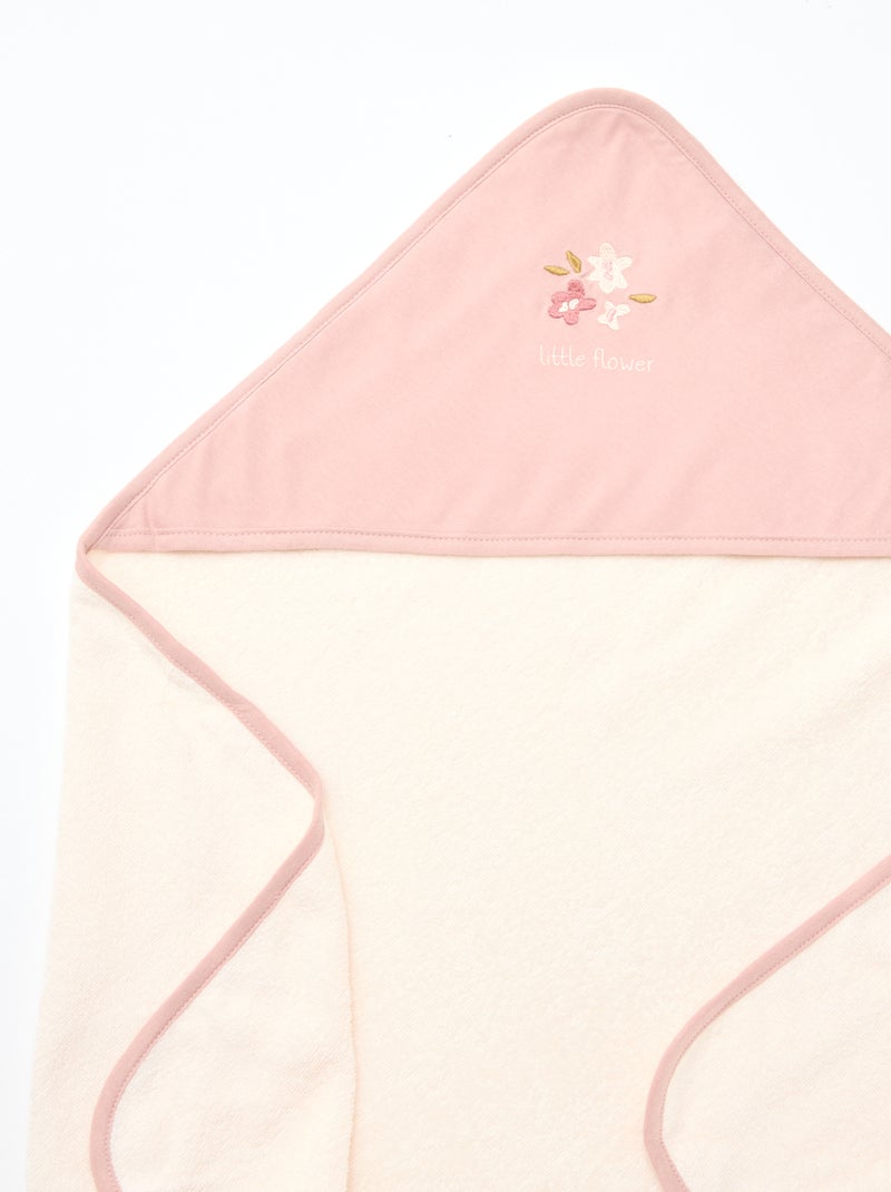 Cape de bain dino Rose - Kiabi