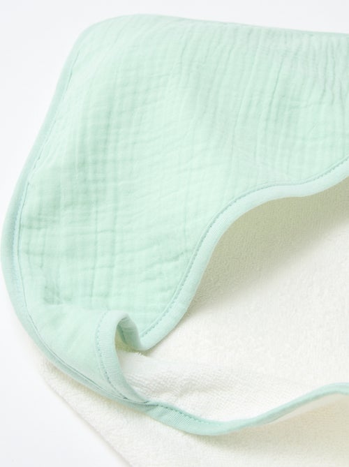 Cape de bain en coton 62 x 104 cm - Kiabi