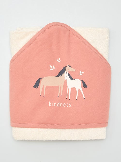 Cape de bain en éponge - Kiabi