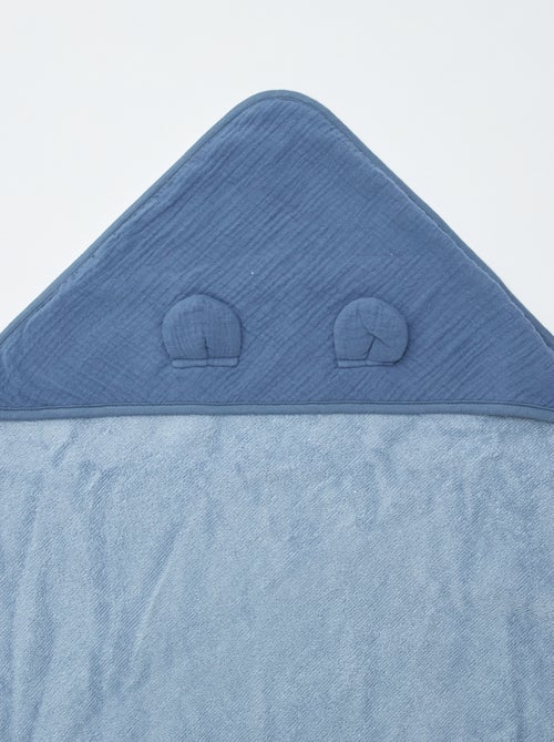 Cape de bain en gaze de coton - Kiabi