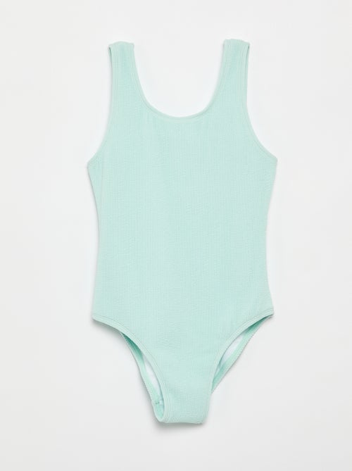 Cape de bain unie avec capuche - Kiabi