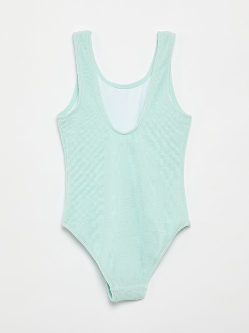 Cape de bain unie avec capuche - Kiabi