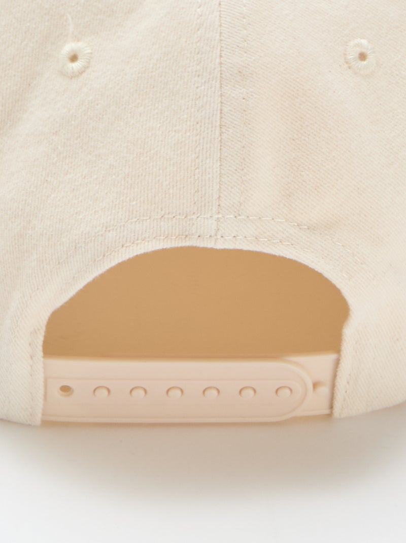 Cappellino da baseball in cotone Beige - Kiabi