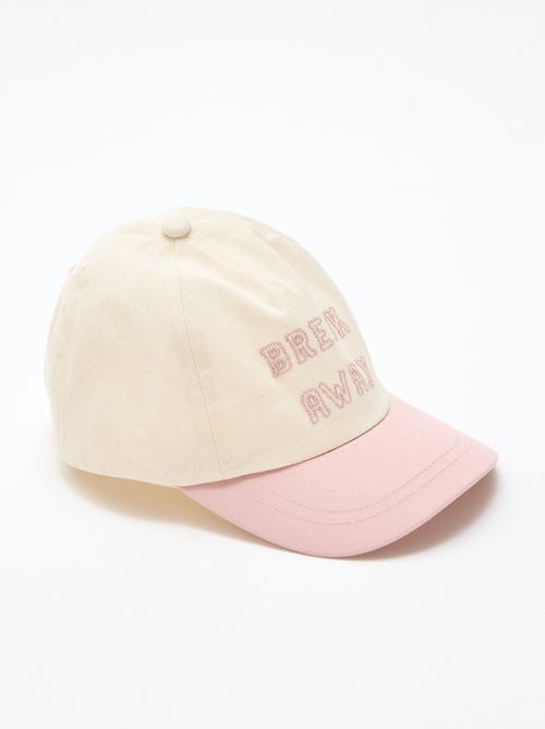Cappellino ricamato in tessuto - Kiabi