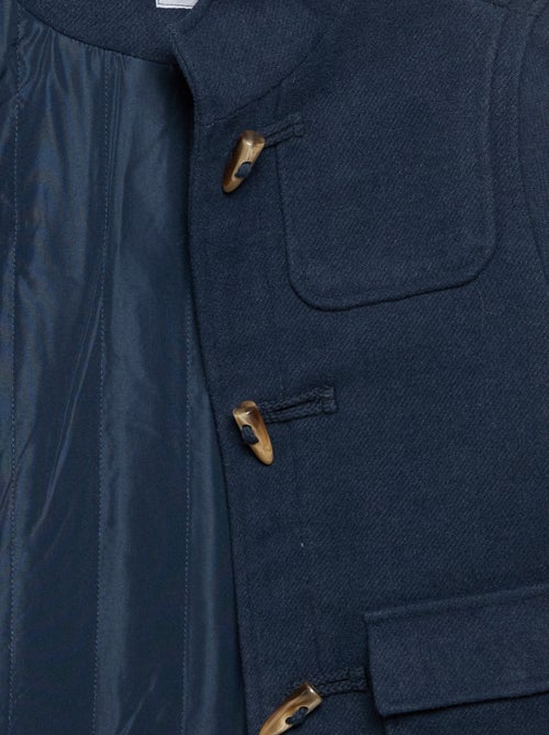 Cappotto con cappuccio e alamari - Kiabi