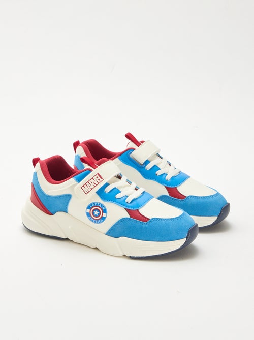 "Captain America" Running Style Sneakers - Kiabi