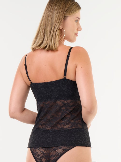 Caraco en dentelle stretch - Kiabi