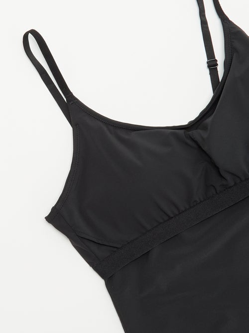 Caraco microfibre brassière intégrée - Kiabi