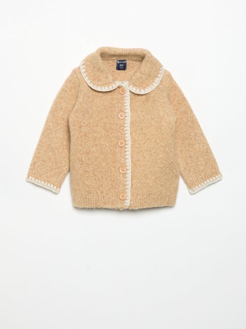 Cardigan con bordi fantasia a contrasto - Kiabi Cardigan con bordi fantasia a contrasto - Kiabi