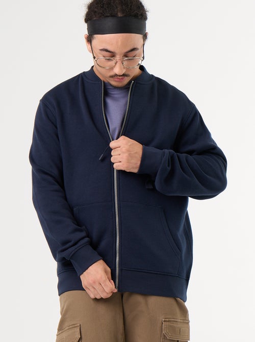 Cardigan con cerniera - facile da indossare - Kiabi