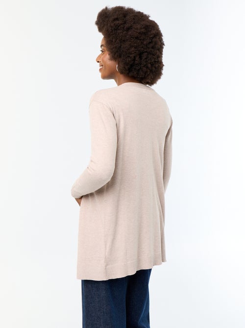 Cardigan corto aperto in maglia fine - Kiabi Cardigan corto aperto in maglia fine - Kiabi
