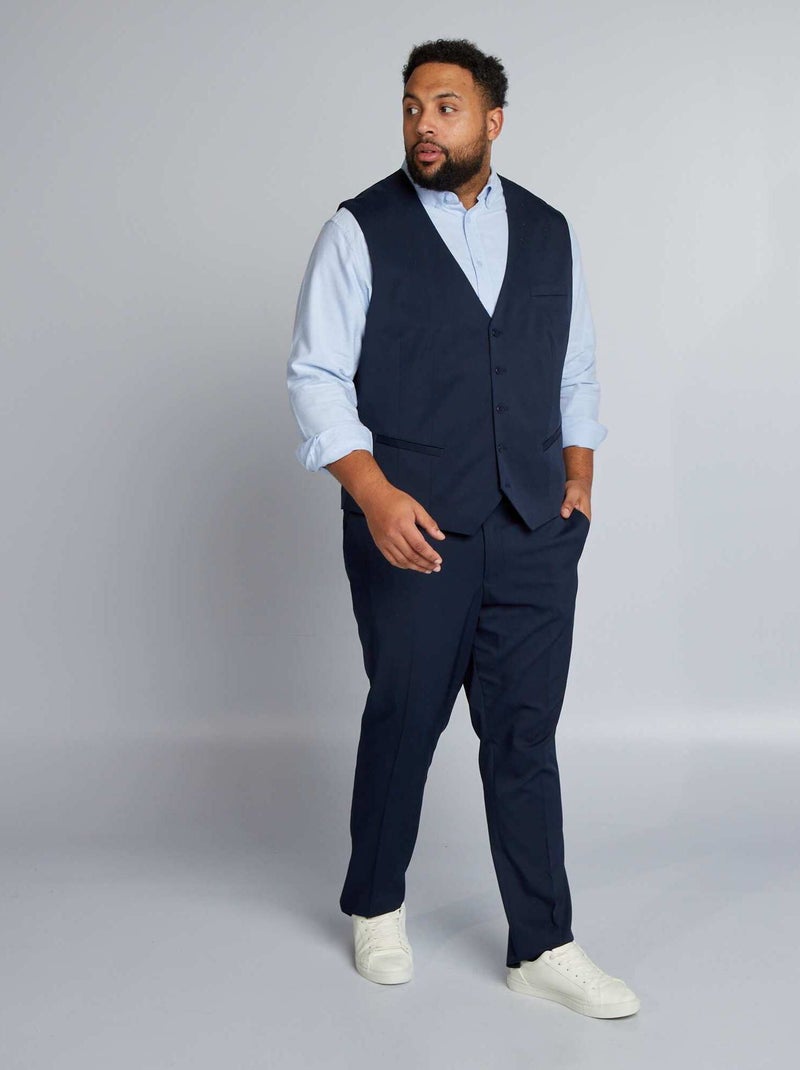 Cardigan da abito slim blu - Kiabi