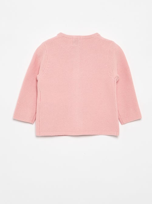 Cardigan in maglia a finezza sottile a tinta unita - Kiabi