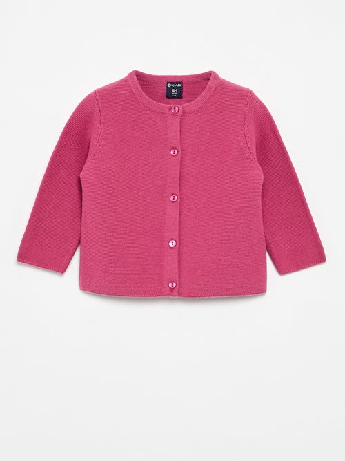 Cardigan in maglia a finezza sottile a tinta unita - Kiabi Cardigan in maglia a finezza sottile a tinta unita - Kiabi