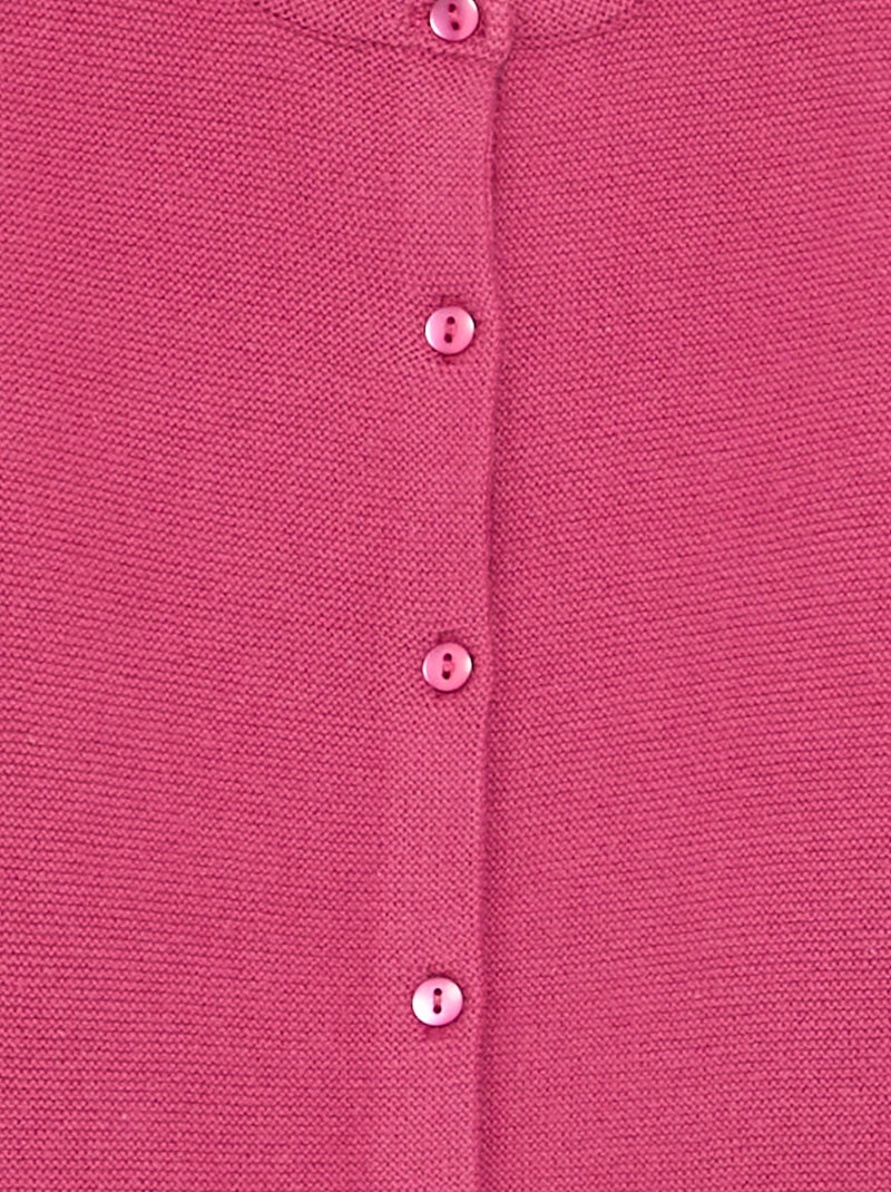Cardigan in maglia a finezza sottile a tinta unita Viola - Kiabi