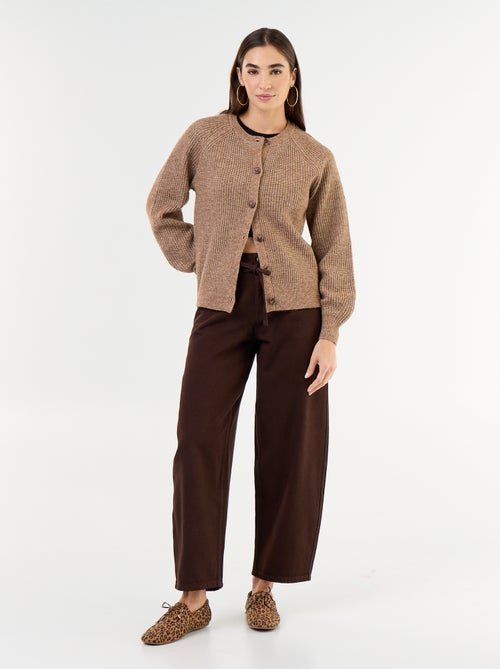 Cardigan in maglia grossa - Kiabi