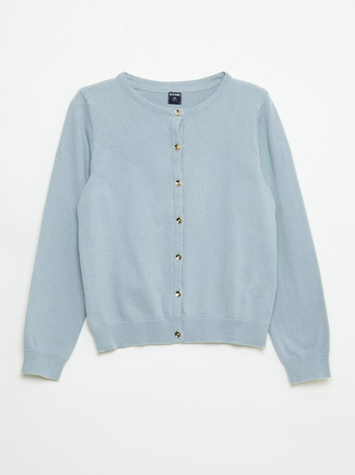 Cardigan in maglia tinta unita - Kiabi Cardigan in maglia tinta unita - Kiabi
