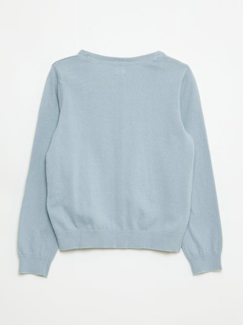 Cardigan in maglia tinta unita - Kiabi Cardigan in maglia tinta unita - Kiabi