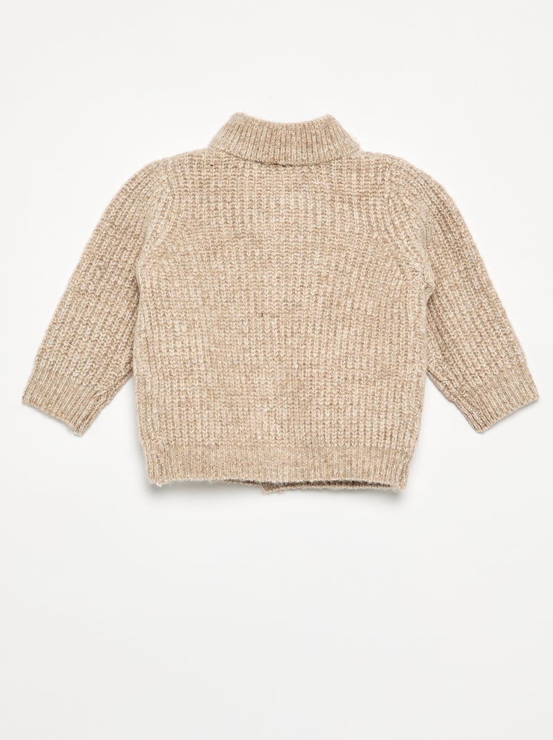Cardigan-Jäckli 'Simba' 'Disney' mit Stickereien Beige - Kiabi
