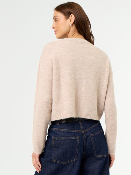 Cardigan lavorato a maglia - Kiabi