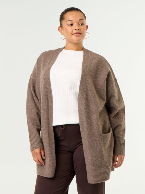 Cardigan lungo aperto - Kiabi Cardigan lungo aperto - Kiabi