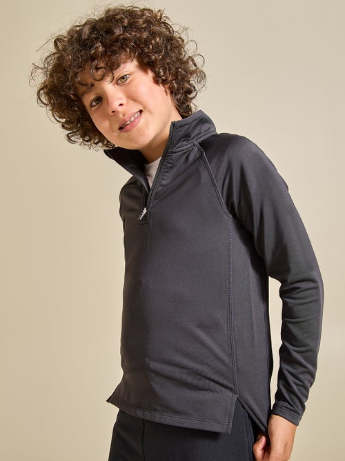 Cardigan sportivo con collo a lupetto - (ekstract) - Kiabi Cardigan sportivo con collo a lupetto - (ekstract) - Kiabi