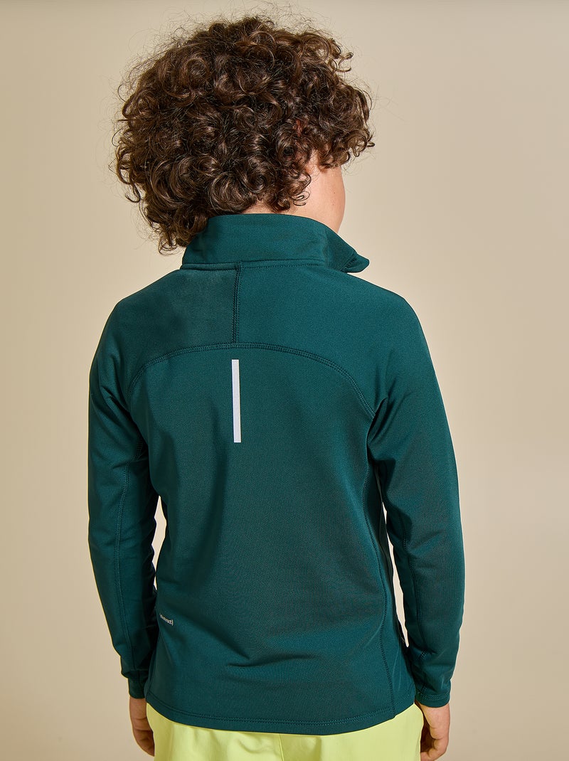 Cardigan sportivo con collo a lupetto - (ekstract) Verde - Kiabi