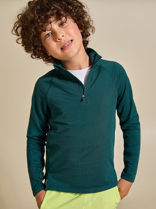 Cardigan sportivo con collo a lupetto - (ekstract) - Kiabi Cardigan sportivo con collo a lupetto - (ekstract) - Kiabi