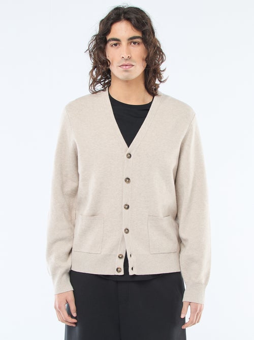 Cardigan tinta unita - Kiabi