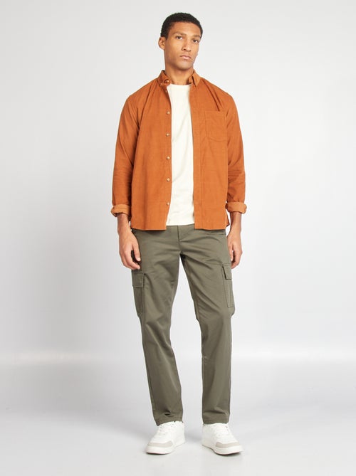 Cargohose mit geradem Schnitt - Kiabi Cargohose mit geradem Schnitt - Kiabi