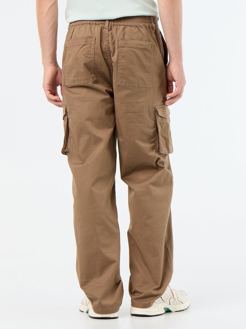 Cargohose Regular Fit Marron - Kiabi