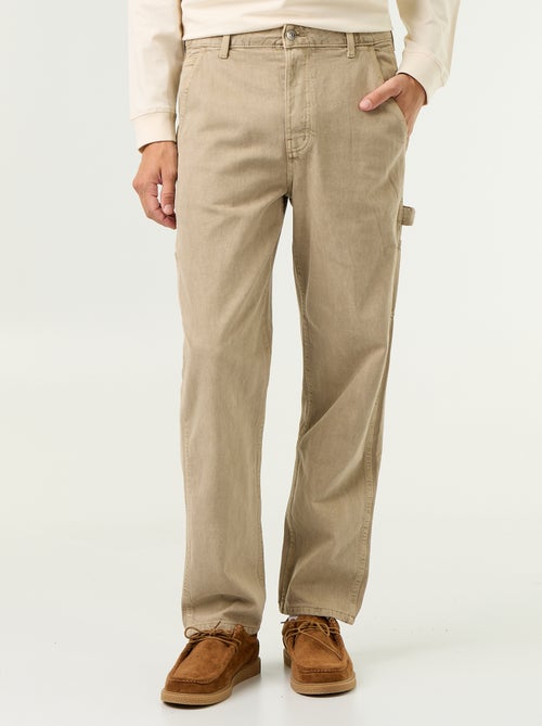 Carpenter-Hose aus Denim - Kiabi Carpenter-Hose aus Denim - Kiabi