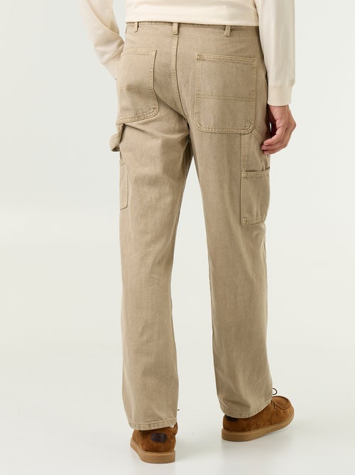 Carpenter-Hose aus Denim - Kiabi Carpenter-Hose aus Denim - Kiabi
