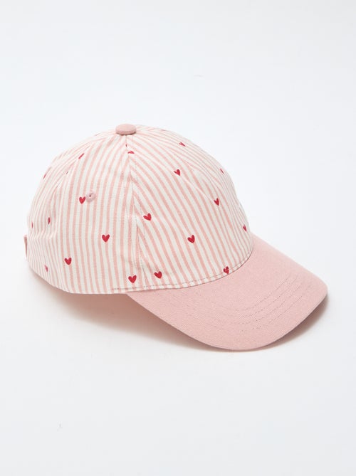 Casquette à motif réglable par scratch - Kiabi