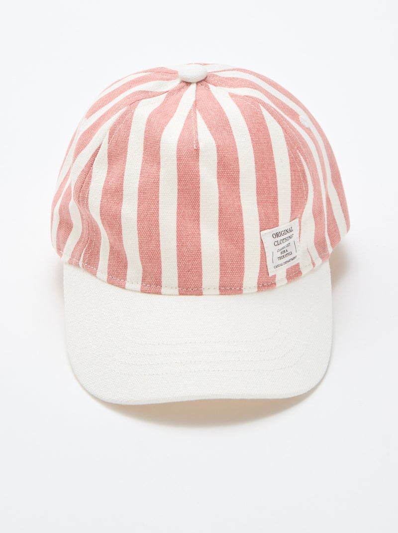 Casquette à motif réglable par scratch Vert - Kiabi