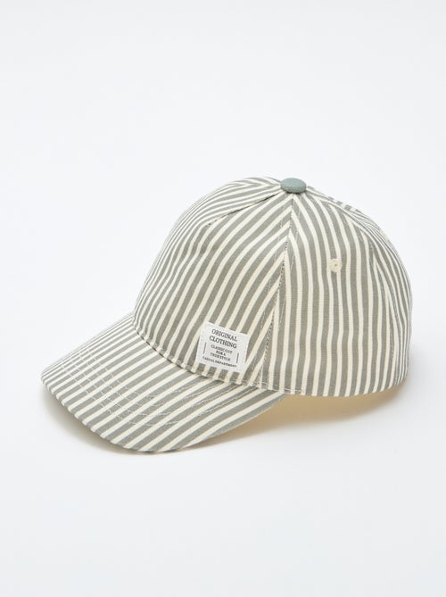 Casquette à rayures - Kiabi