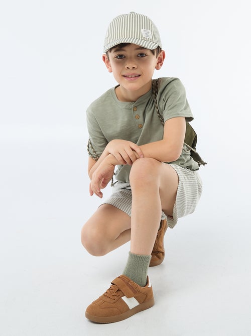 Casquette à rayures - Kiabi