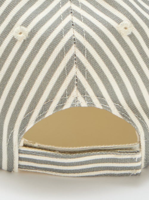 Casquette à rayures - Kiabi